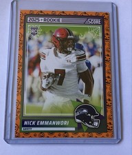 2025 Score - Rookies Nick Emmanwori #96 Pumpkin (RC)
