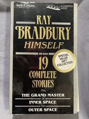  Ray Bradbury Himself Reads 19 Complete Stories  RARE Cassette Audiobook *AS-IS*