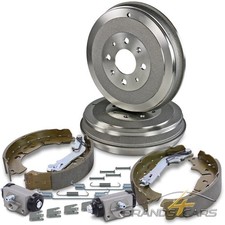 ATEC 2x BREMSTROMMEL + BREMSBACKEN + ZUBEHÖR + BREMSZYLINDER FÜR OPEL ADAM CORSA