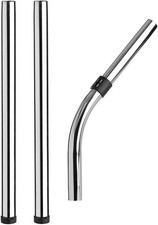 Quality For Numatic Henry Hoover Vacuum Cleaner 3 Piece Metal Pipe Kit Bend Tube