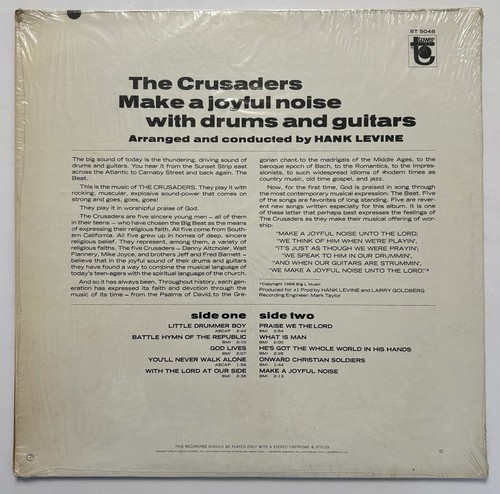 The Crusaders - Make A Joyful Noise with Drums and Guitars - Vinyl LP - Stereo - Imagen 4 de 4