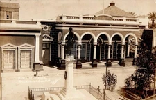 Hermosillo Sonora Mexico Banco de Sonora c1910 RPPC Photo Postcard COPY