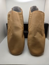 Theatricals Adult Side Inserts Jazz Shoes Tan Size 11 New