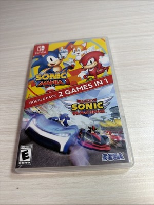 Sonic Mania/Team Sonic Racing Double Pack Nintendo Switch -