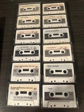TRS-80 Computer TRS80  12 original cassette software lot T-bug Assembler games