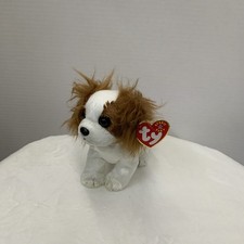 Ty Beanie Baby Regal King Charles Spaniel Dog Plush Toy 6-inch