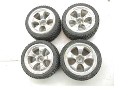 4x Vintage Proline Road Rage 30 Series #1137 Truck Tires BEARING FRONTS 12MM HEX