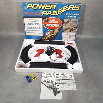 Vintage Palitoy Power Passers Lane Change Super-5 Set Slotless Racing ...