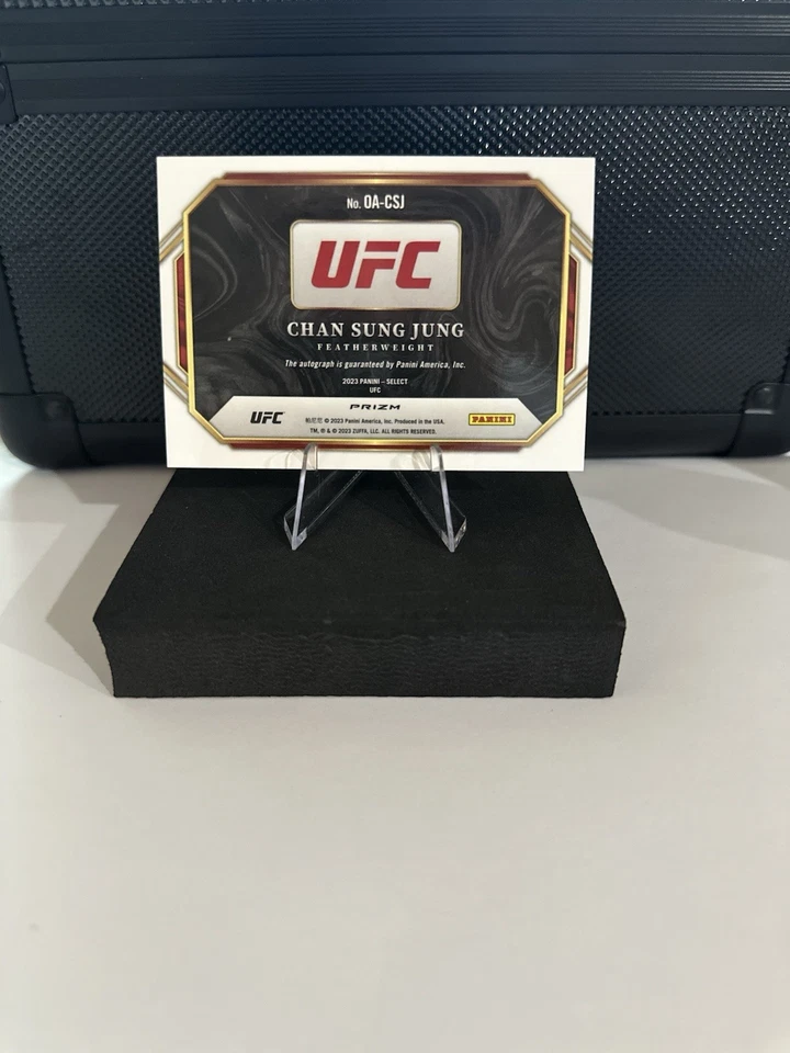 2023 Select Octagon Action Signatures Chan Sungjung Autograph - Image 2 of 3