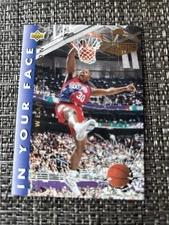 1993-94 Upper Deck In Your Face Clarence Weatherspoon Philadelphia 76ers #452