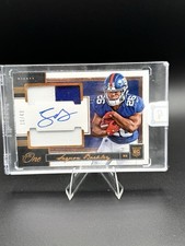 2018 Panini One ON-CARD 2-Color Saquon Barkley Rookie Auto Giants Eagles  /49 . rookie card picture