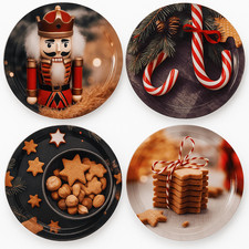 Weihnachtsteller 4 Set Plätzchenteller Kekst...