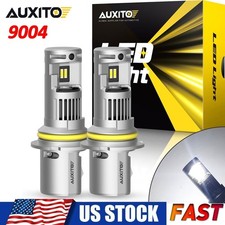 Canbus 9004 Led Headlight Super Bright Bulbs Kit White 20000lm Highlow Beam Hb1 Canbus 9004 Led Headlight Super Bright Bulbs Kit White 20000lm Highlow Beam Hb1