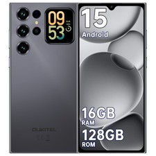 OUKITEL C62 Smartphone Android 15 6.88"HD+ con Schermo Posterioren 16GB+128GB