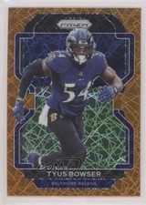 2021 Panini Prizm Lazer Prizm Tyus Bowser #286 07rd