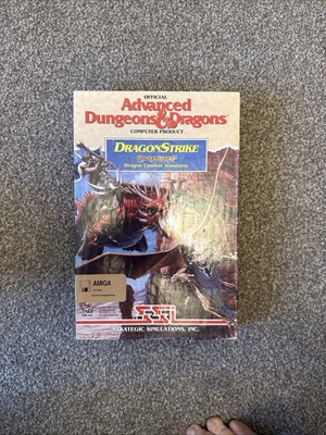 Amiga Advanced Dungeon And Dragons - Dragon Strike 1990 Original Retro