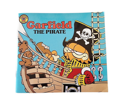 Garfield The Pirate by Jim Davis 1988 Budget Books Small PB