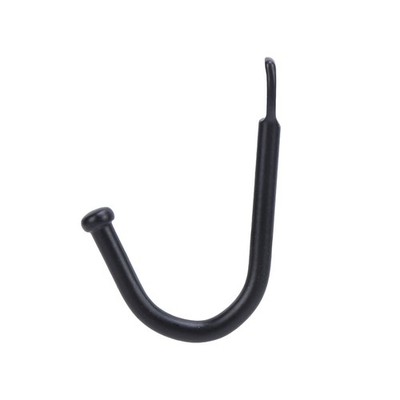 20x Wall Hooks Black Single Hole Small Hook For Hanging Necklaces Coats Belt SET