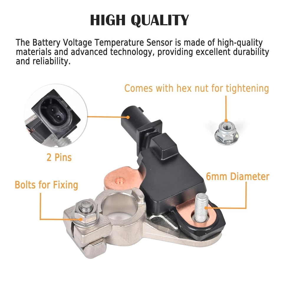 Sensor de corriente de batería para Honda Civic 2012-2015 Acura RDXc 2013-2018 Foto 3 de 4