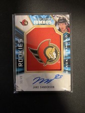 Jake Sanderson Team Logo Jumbos RC Auto /49