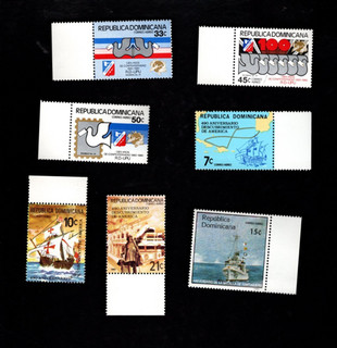 Dominican Republic sc#C323 5 C377 9 C382 (1980 3) Complete MNH