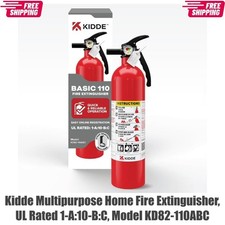 Kidde Multipurpose Home Fire Extinguisher Ul Rated 1-a10-bcmodel Kd82-110abc