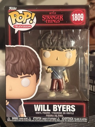 DAMAGED Funko Pop!: WILL BYERS #1809 Season 5 Stranger Things w/ Protector