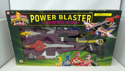 Mighty Morphin Power Rangers Power Blaster Complete In Box Vintage 1995 Bandai