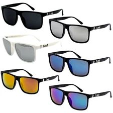 LOCS Flat Top Gangster Sunglasses Mens Designer Oversized Cholo Shades NEW