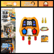 Digital Manifold Gauge Set With Hoses R410a Adapters 88 Refrigerants 1 Ac Digital Manifold Gauge Set With Hoses R410a Adapters 88 Refrigerants 1 Ac