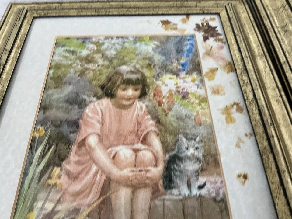 Two Katy Bell Framed Prints Leo Gibbins Smith, Margaret Tarrant C 1990 — 第 3/4 张图片