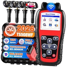 MaxiTPMS TS508WF KIT, 2026 TPMS Programming Relearn Tool with 4PCS MX-Sensor