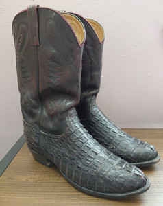 Black Cherry Caiman Boots | eBay display picture 3