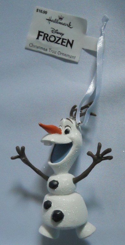 Disney Hallmark OLAF Frozen Snowman Christmas Ornament Snow Man Elsa Anna Friend