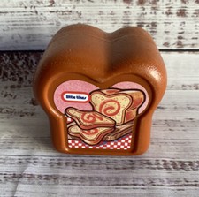Vintage Original Little Tikes Kitchen Play Food Cinnamon Swirl Bread Loaf