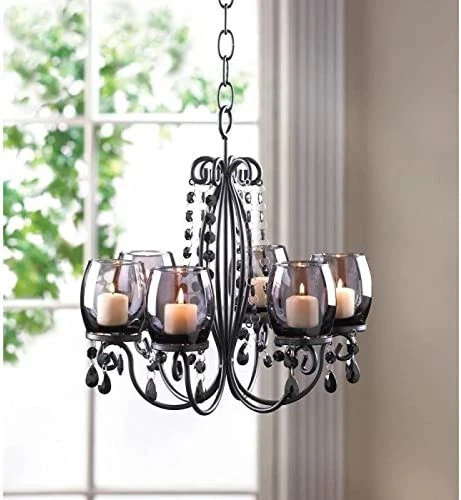 Votive on sale candle chandelier