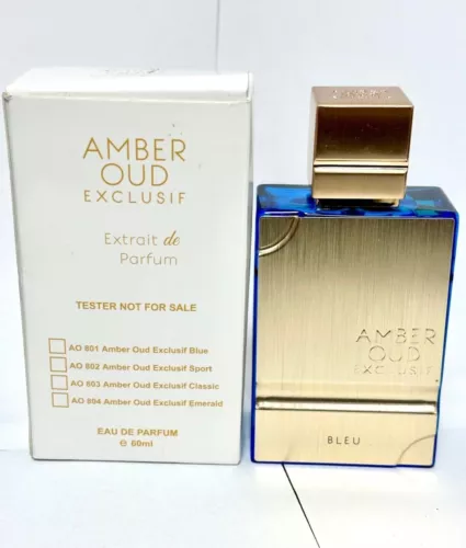 Amber Oud Exclusif BLEU EDP *TESTER* 60ml Brand New Tester