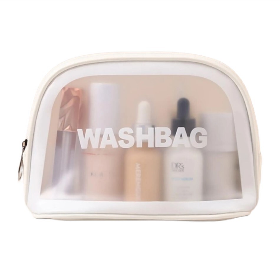 5903678554491 Washbag kosmetyczka rozkadana Biaa Ecarla 3390₽
