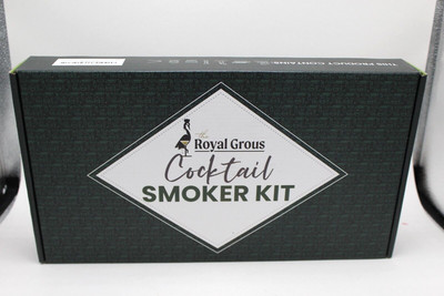 The Royal Grous Complete Cocktail Smoker Kit with Torch - Whiskey Smoker Infuser