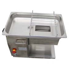 QH Commercial Meat Cutting Machine Body 550W Powered Stainless Meat Slicer Body