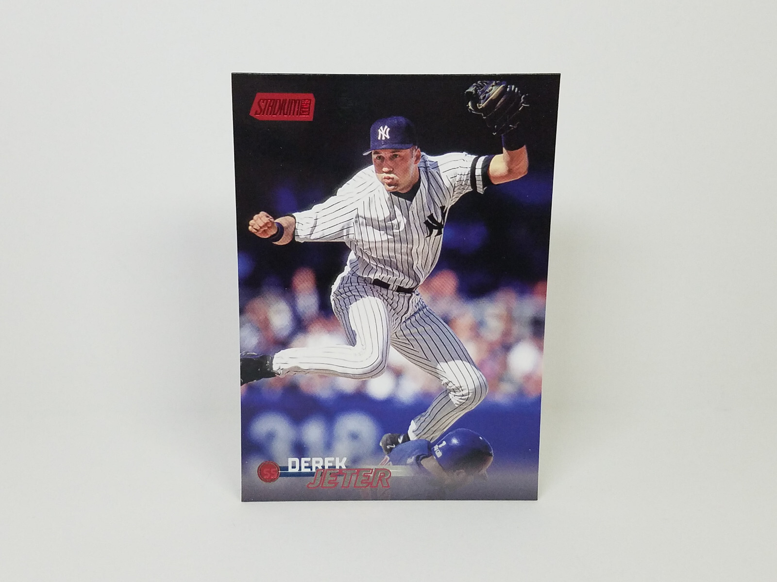 2023 Stadium Club #25 Derek Jeter, New York Yankees (HOF) - Red Foil Parallel