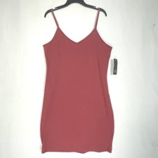 Wild Fable Dress Women X-Small Bodycon Adjustable Straps Stretch Sleeveless Red