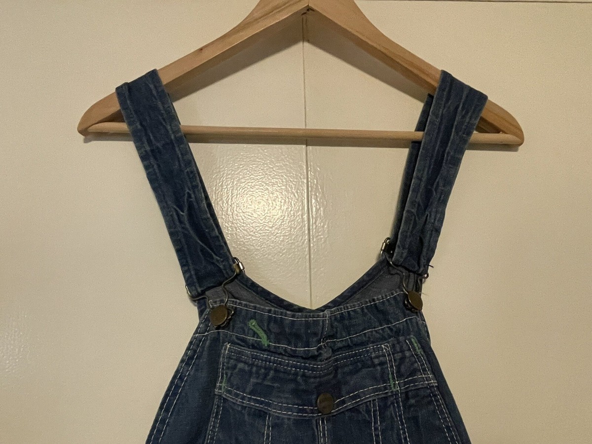 パンツ 60s WASHINGTON DEE CEE OVERALL XS 60s 70s Washington Dee Cee Dark Wash Denim Overalls