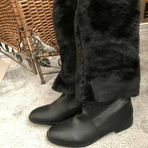White Mountain Boots 8M | Brown Faux Suede Fur Lined Winter 