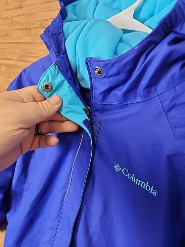 Columbia Omni-Heat Thermal Reflective Full Zip Hooded Jacket Youth Size XL NEW - Picture 2 of 10