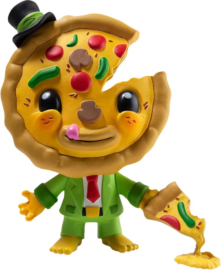 Figurine Kidrobot My Little Pizza 4 Pouces - Vinyle Par Lyla & Piper - Neuf