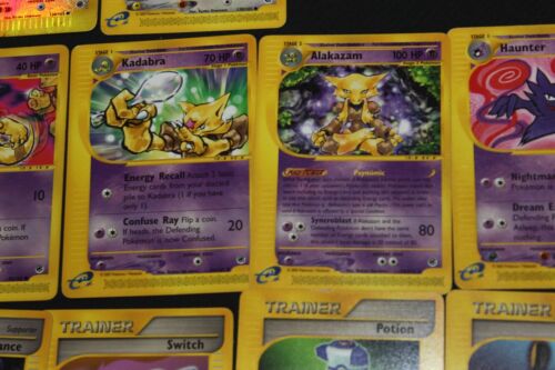 20 Pokemon Card Lot LP-DMG E-Reader Expedition(Reverse Holo Spearow Expedition+) - Picture 7 of 24