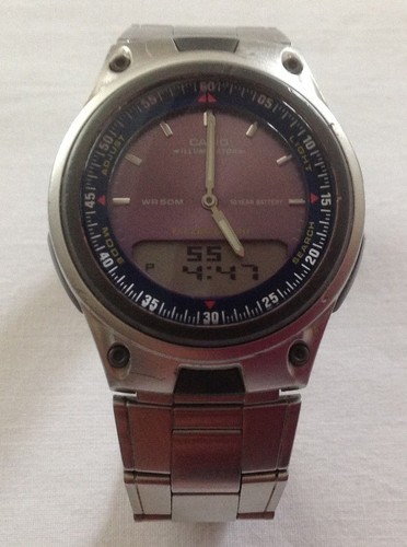 casio illuminator 2747 aw-80 mens watch