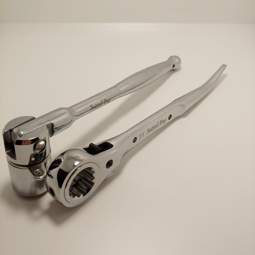 Tensor para andamios de acero Twisted Bay 21 mm + trinquete para andamios de acero (anillo fijo) - Imagen 2 de 3