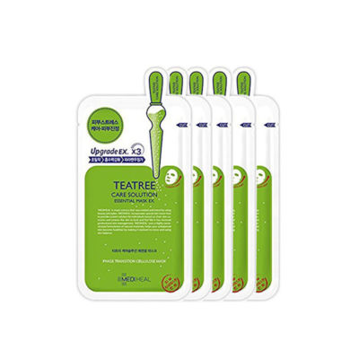 MediHeal Teatree Care Solution Essential Mask EX. 24ml Pack of 5